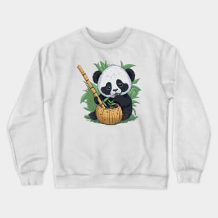 Adorable baby panda Crewneck Sweatshirt